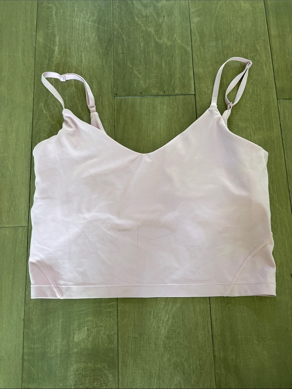 lululemon athletica Light Pink Adjustable-Strap Cropped Tank